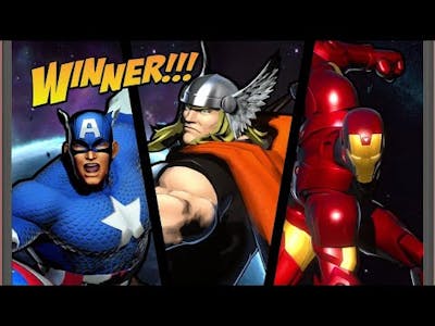 ULTIMATE MARVEL VS. CAPCOM 3 - Team Avengers