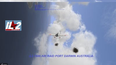 4K Ultra HD iL2 1946 Game Video Bombing of Darwin