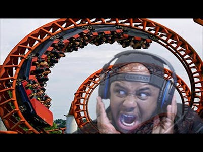 SCARIEST ROLLER COASTER EVER! (Planet Coaster #2)
