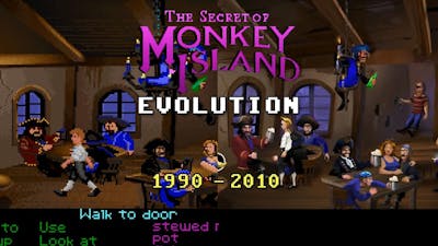 Evolution of Monkey Island (1990 - 2010) by LucasArts - The Secret of Monkey Island, Return To