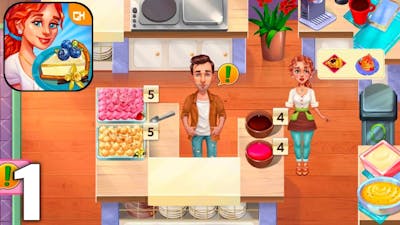 Baking Bustle : Chef’s Special  - Gameplay Walkthrough Part 1 Levels (Android  iOS)