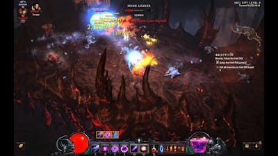 Diablo III - farming torment VI hell rift bounty for over 5M gold hour and 800M exp hour