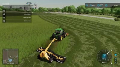 Farm sim 22, lets check out the vermeer pack, mower is great