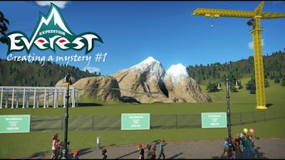 #1 Building The Track | Creating a Mystery:  episode 1 | Planet Coaster