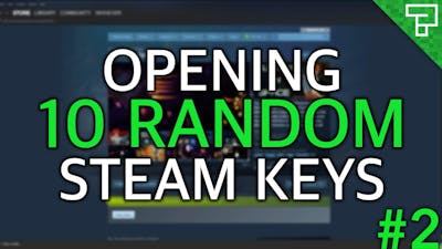 Opening 10 Random Steam CD Keys #2