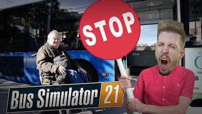 Zostawiłem inwalidę NA ULICY! (Bus Simulator 21)