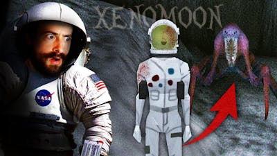 We AREN’T Safe on the Moon?! | Xenomoon (Indie Horror Game)