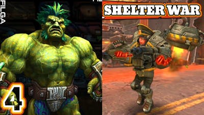 Shelter War Game Part 4, Gameplay, BioPrinter Room, Heroes, Upgrades/ Dwellers Training, FILGA