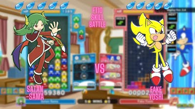 Puyo Puyo Tetris 2: Satan-Sama vs. Fake Yoshi (FT10 Skill Battle)