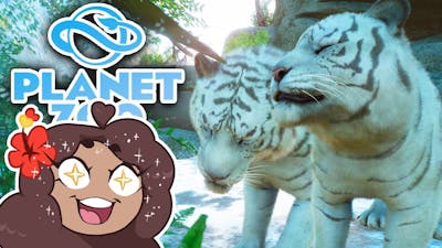Stalking Snowy Siberian TIGERS?! 🐏 Planet Zoo: Ice Ice Outpost • #46