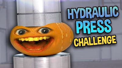 Hydraulic Press Challenge | Annoying Orange