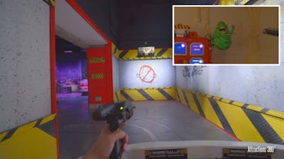 [4K] Ghostbusters Interactive Ride - MotionGate Dubai Parks &amp; Resorts