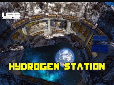 Space Engineers - Asteroid Hydrogen Station (ChopShop)