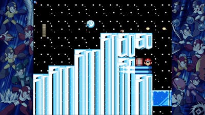 Mega Man Legacy Collection 2 protoman - chillman defeated