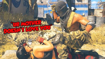 &quot;UR MOTHER DOESN&#39;T LOVE YOU&quot; (Warzone Rage Reactions)