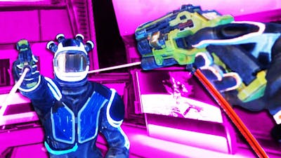 WE BLASTED EACH OTHER in THE FACE in Space Junkies VR!