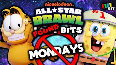 Nickelodeon All Star Brawl FOUND BITS | Garfield  Costumes are IN! [TetraBitGaming]