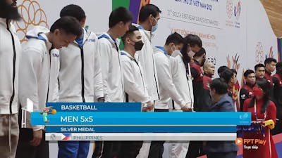 Awarding Ceremony - Gilas Pilipinas Indonesia Thailand Men&#39;s 5x5 Basketball | 31st SEA Games  2021