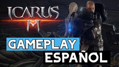 ICARUS M - Un vistazo a la version movil del mmorpg! - gameplay Español