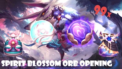 Opening 99 Spirit Blossom Orbs with bonus Grab Bags - Insane Orb Opening 2020