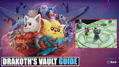 Cat Quest 2 - Drakoths Vault guide - where to find the keys and obtain the rewards