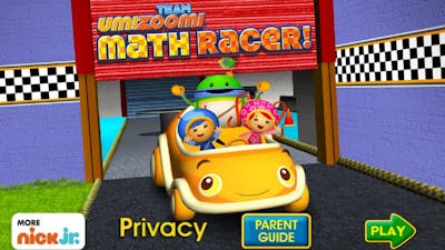 Team Umizoomi: Math Racer 🏎️Build and Race Umiriffic Vehicles in Umi City!