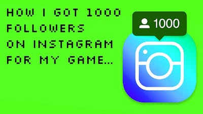 I got 1000 followers on Instagram for my RPG Maker MZ game like this...