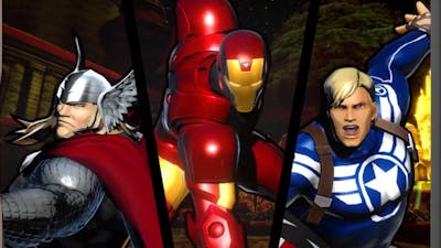 ULTIMATE MARVEL VS. CAPCOM 3 Arcade mode (Iron man/Thor/Captain America)