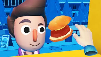 Throwing Burgers at Customers in VR! -  Food Truck VR - Virtual Reality Chef Game