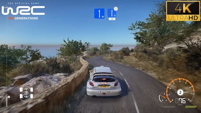 [4K 60FPS] WRC Generations - Peugeot 206 WRC | Tour de Corse | PC Gameplay