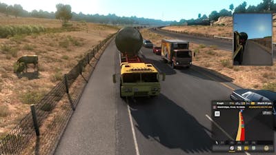 Heavy Cargo Pack DLC | American Truck Simulator Gameplay | Amazing gameplay