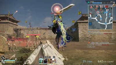 Dynasty Warriors 9 Empires - Random Invasion Battle in Hefei (ONE LESS ZHONG TO WORRY ABOUT!)