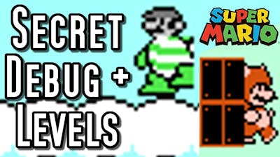Super Mario Bros 3 SECRET CHEAT MODE &amp; Hidden Levels (NES)