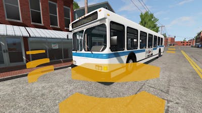 BeamNG.drive Bus Routes: East Coast, USA - 2 Gas Station