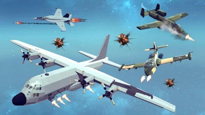 Air vs Ground Combat #1 | Besiege