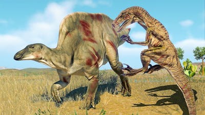 RAPTORS HUNTING HERBIVORES - Jurassic World Evolution 2