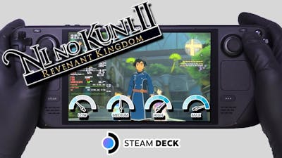 Steam Deck Graphics Comparison | Ni no Kuni II: Revenant Kingdom | Steam OS | 4K 60FPS