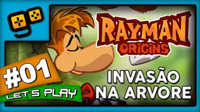 Let&#39;s Play: Rayman Origins - Parte 1 - Invasão na Árvore