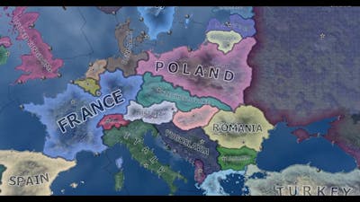 If Germany does not exist - Hoi4 Timelapse