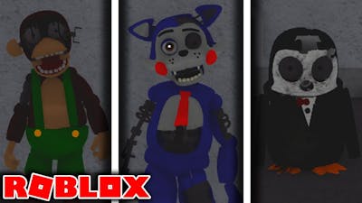 NEW FNAC 2  Withered Animatronics in Roblox Burgers and Fries Roleplay