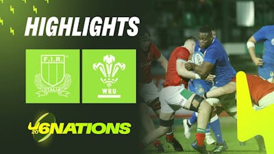 HIGHLIGHTS | Italy v Wales | Six Nations Under-20s