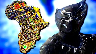 Building the City of Wakanda in Africa (Cities Skylines)