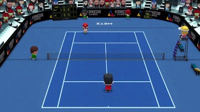 Smoots World Cup Tennis - Multiplayer Gameplay.
