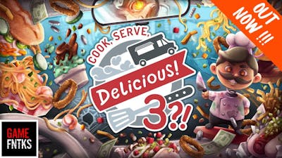 Cook Serve Delicious 3! 👨‍🍳 Released TODAY! | PC | 2xTrailers | Indie cooking game