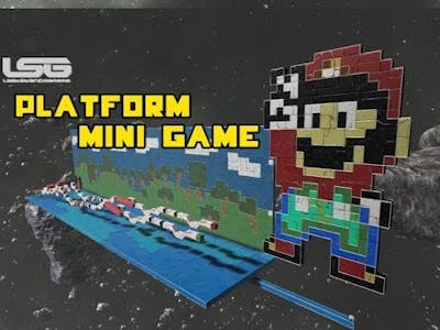 Space Engineers - Mario and luigi Platform Mini Game