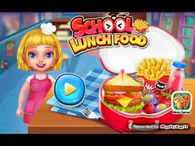 Lunch Food kids game