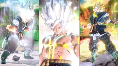 Goku (Absalon) All Transformations [SSJ1-SSJ2-SSJ3-SSJ4-SSJ5-UDGOD] - Dragon Ball Xenoverse 2