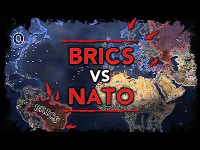 [HoI4] AI-Only Timelapse - BRICS vs NATO