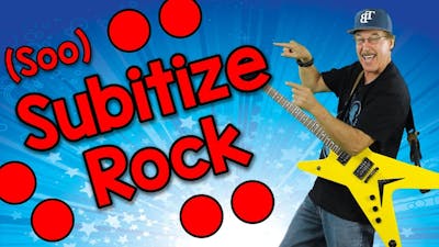 Subitize Rock (soo-bi-tize) | Math Song for Kids | Jack Hartmann