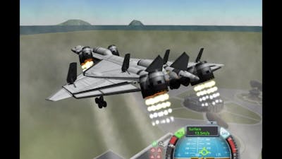 KSP - VTOL Spaceplane [Stock] [Breaking Ground]